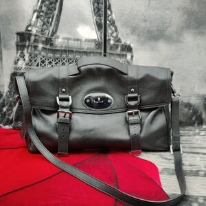 Danier Black Leather Satchel